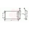 Image de Radiateur, Refroidissement Du Moteur 17002308 International Radiators International Radiators 17002308 Fiat;Lancia