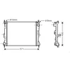 Image de Radiateur, Refroidissement Du Moteur 13002235 International Radiators International Radiators 13002235 Nissan;Renault