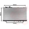 Image de Radiateur, Refroidissement Du Moteur 27002176 International Radiators International Radiators 27002176 Mazda