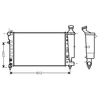 Image de Radiateur, Refroidissement Du Moteur 40002262 International Radiators International Radiators 40002262 Peugeot