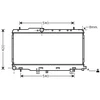 Image de Radiateur, Refroidissement Du Moteur 51002057 International Radiators International Radiators 51002057 Subaru