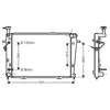 Image de Radiateur, Refroidissement Du Moteur *** Ir Plus *** 82002127 International Radiators Plus International Radiators Plus 82002127 Hyundai;Kia