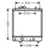 Image de Radiateur, Refroidissement Du Moteur 37002382 International Radiators International Radiators 37002382 Opel