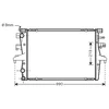 Image de Radiateur, Refroidissement Du Moteur 58002230 International Radiators International Radiators 58002230 Volkswagen