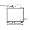 Image de Radiateur, Refroidissement Du Moteur 25002178 International Radiators International Radiators 25002178 Honda