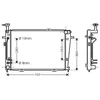 Image de Radiateur, Refroidissement Du Moteur *** Ir Plus *** 82002130 International Radiators International Radiators 82002130 Hyundai;Kia