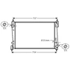 Image de Radiateur, Refroidissement Du Moteur *** Ir Plus *** 17002312 International Radiators Plus International Radiators Plus 17002312 Abarth;Alfa Romeo;Fiat;Lancia;Opel