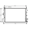 Image de Radiateur, Refroidissement Du Moteur 37002396 International Radiators International Radiators 37002396 Fiat;Opel;Saab