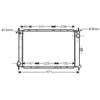 Image de Radiateur, Refroidissement Du Moteur 13002249 International Radiators International Radiators 13002249 Nissan