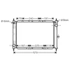 Image de Radiateur, Refroidissement Du Moteur 13002260 International Radiators International Radiators 13002260 Nissan