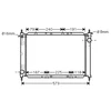 Image de Radiateur, Refroidissement Du Moteur 13002261 International Radiators International Radiators 13002261 Nissan
