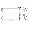 Image de Radiateur, Refroidissement Du Moteur 32002172 International Radiators International Radiators 32002172 Mitsubishi;Smart