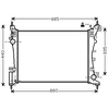Image de Radiateur, Refroidissement Du Moteur 17002318 International Radiators International Radiators 17002318 Fiat