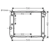 Image de Radiateur, Refroidissement Du Moteur 81002066 International Radiators International Radiators 81002066 Chevrolet;Daewoo