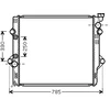 Image de Radiateur, Refroidissement Du Moteur 53002367 International Radiators International Radiators 53002367 Toyota