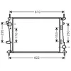 Image de Radiateur, Refroidissement Du Moteur 17002329 International Radiators International Radiators 17002329 Fiat