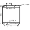 Image de Radiateur, Refroidissement Du Moteur 40002288 International Radiators International Radiators 40002288 Citroen;Ds;Opel;Peugeot