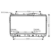 Image de Radiateur, Refroidissement Du Moteur 81002074 International Radiators International Radiators 81002074 Chevrolet;Daewoo
