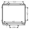 Image de Radiateur, Refroidissement Du Moteur 82002162 International Radiators International Radiators 82002162 Hyundai