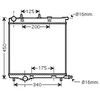 Image de Radiateur, Refroidissement Du Moteur 40002289 International Radiators International Radiators 40002289 Citroen;Peugeot