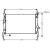 Image de Radiateur, Refroidissement Du Moteur 18002404 International Radiators International Radiators 18002404 Ford