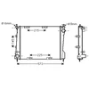 Image de Radiateur, Refroidissement Du Moteur 43002371 International Radiators International Radiators 43002371 Renault