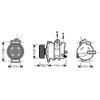 Image de Compresseur, Climatisation *** Ir Plus *** International Radiators Plus 0300k279 Audi;Seat