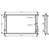 Image de Radiateur, Refroidissement Du Moteur 18002411 International Radiators International Radiators 18002411 Ford
