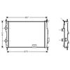 Image de Radiateur, Refroidissement Du Moteur 13002280 International Radiators International Radiators 13002280 Nissan