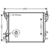 Image de Radiateur, Refroidissement Du Moteur 77002040 International Radiators International Radiators 77002040 Jaguar