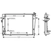 Image de Radiateur, Refroidissement Du Moteur 82002167 International Radiators International Radiators 82002167 Hyundai;Kia