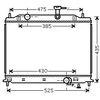 Image de Radiateur, Refroidissement Du Moteur 83002079 International Radiators International Radiators 83002079 Kia