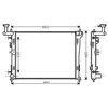 Image de Radiateur, Refroidissement Du Moteur 82002180 International Radiators International Radiators 82002180 Hyundai;Kia