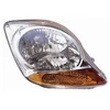 Image de Phare Droit Avec Feu Clignotant H4 + Moteur Electrique 0807962 Van Wezel Van Wezel 0807962 Chevrolet
