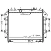Image de Radiateur, Refroidissement Du Moteur 53002432 International Radiators International Radiators 53002432 Toyota