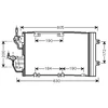 Image de Condenseur, Climatisation 37005454 International Radiators International Radiators 37005454 Opel