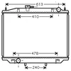 Image de Radiateur, Refroidissement Du Moteur 13002300 International Radiators International Radiators 13002300 Nissan