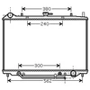 Image de Radiateur, Refroidissement Du Moteur 37002455 International Radiators International Radiators 37002455 Opel