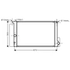 Image de Radiateur, Refroidissement Du Moteur 53002397 International Radiators International Radiators 53002397 Toyota