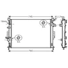 Image de Radiateur, Refroidissement Du Moteur *** Ir Plus *** 18002425 International Radiators Plus International Radiators Plus 18002425 Ford;Land Rover;Volvo