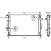 Image de Radiateur, Refroidissement Du Moteur 18002424 International Radiators International Radiators 18002424 Ford;Volvo