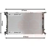 Image de Radiateur, Refroidissement Du Moteur 03002292 International Radiators International Radiators 03002292 Audi;Seat