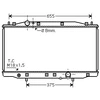 Image de Radiateur, Refroidissement Du Moteur 25002218 International Radiators International Radiators 25002218 Honda