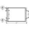Image de Radiateur, Refroidissement Du Moteur *** Ir Plus *** 58002283 International Radiators Plus International Radiators Plus 58002283 Ford;Seat;Volkswagen