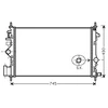 Image de Radiateur, Refroidissement Du Moteur *** Ir Plus *** 37002474 International Radiators Plus International Radiators Plus 37002474 Chevrolet;Opel;Saab
