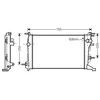 Image de Radiateur, Refroidissement Du Moteur 43002410 International Radiators International Radiators 43002410 Renault