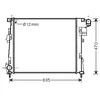 Image de Radiateur, Refroidissement Du Moteur 43002427 International Radiators International Radiators 43002427 Nissan;Opel;Renault