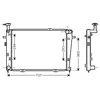 Image de Radiateur, Refroidissement Du Moteur *** Ir Plus *** 82002210 International Radiators Plus International Radiators Plus 82002210 Hyundai;Kia
