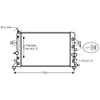 Image de Radiateur, Refroidissement Du Moteur *** Ir Plus *** 37002482 International Radiators Plus International Radiators Plus 37002482 Opel