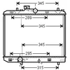 Image de Radiateur, Refroidissement Du Moteur 52002111 International Radiators International Radiators 52002111 Opel;Suzuki